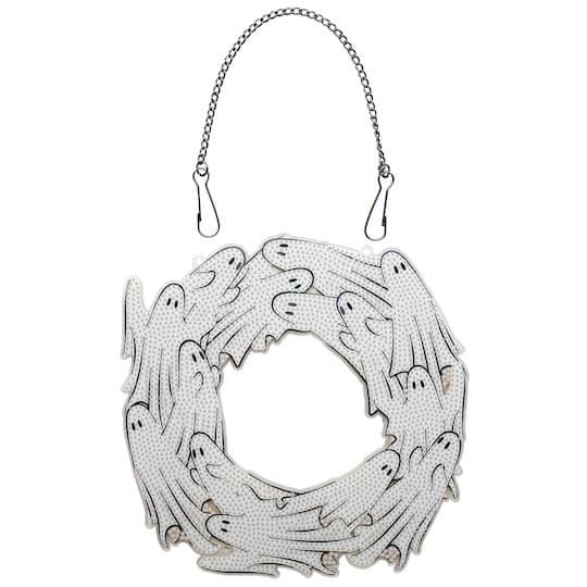 8" Ghosts Wreath Diamond Art Kit by Make Market®
